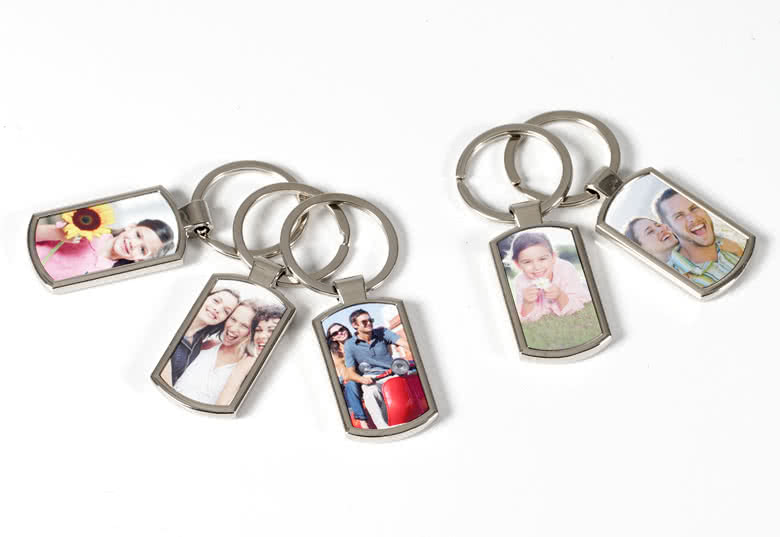 Porte clé photo personnalisé - Porte-clefs personnalisé