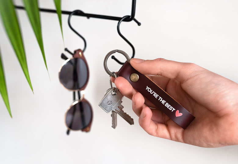 Make a Leather Key Ring