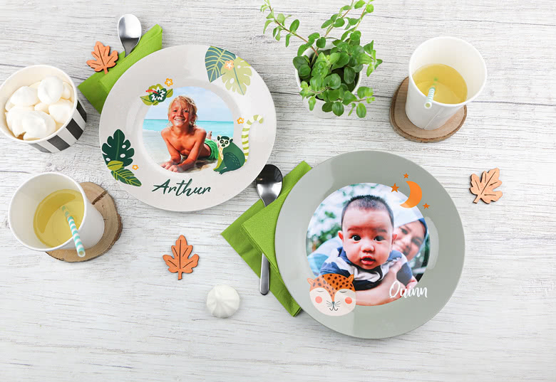 Personalised children's plate 
