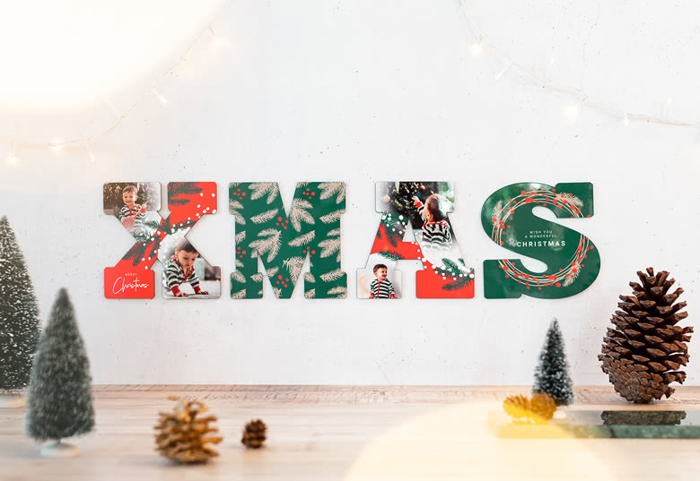 Decoratieve Letters Xmas