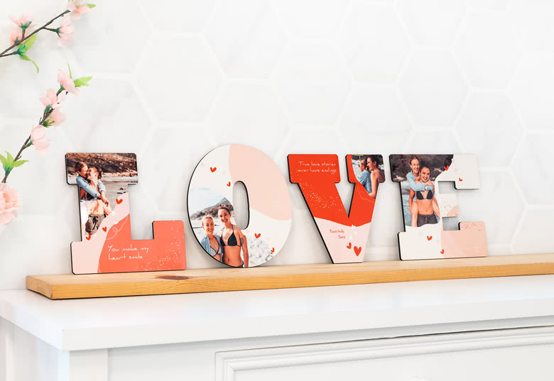 Decorative letters Love