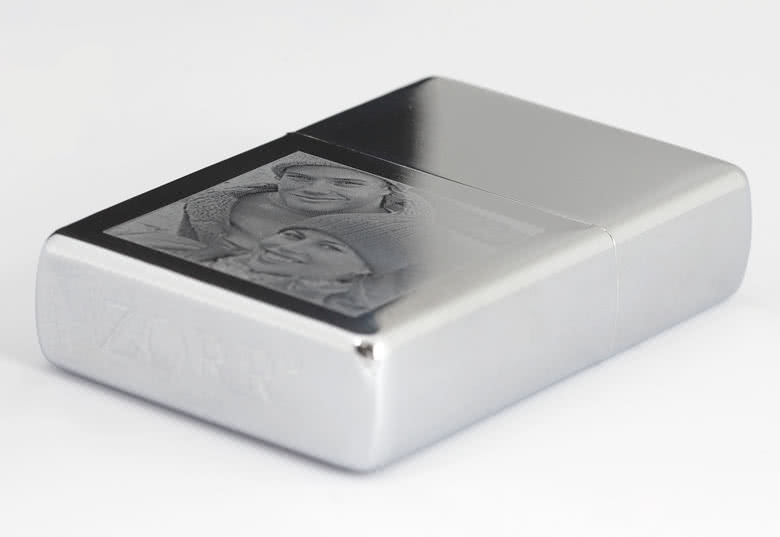 Engraving on the front only