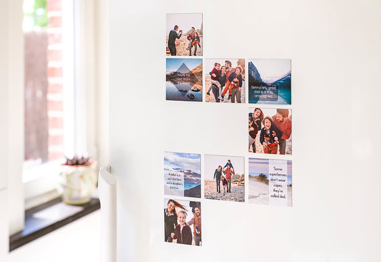 Decorate Your Fridge With Personalised Wall Art With This Set Of