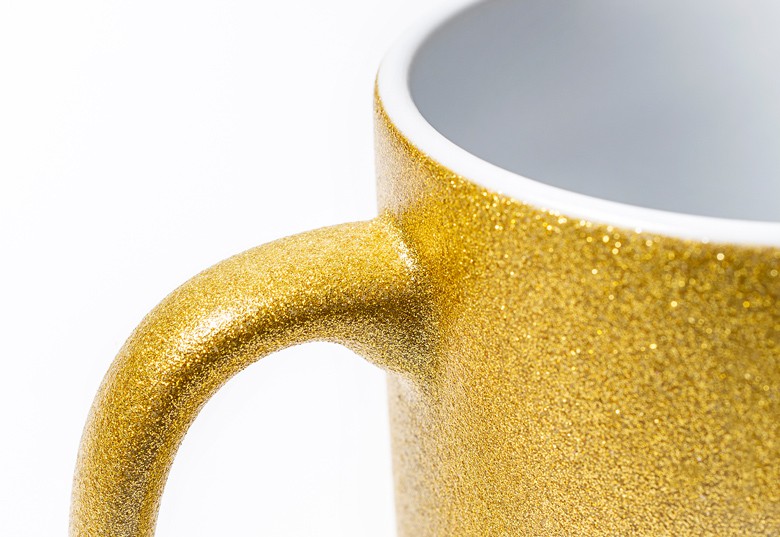 Mug à paillettes personnalisé