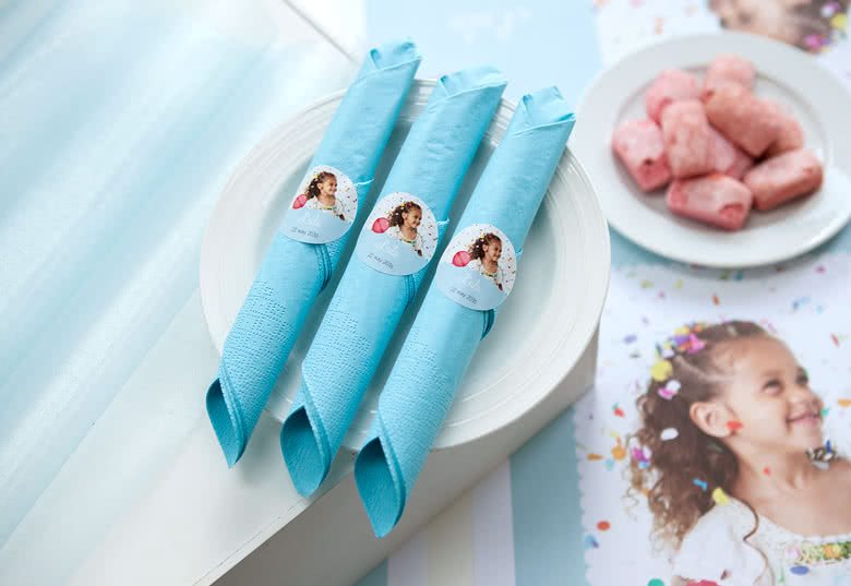 Make Napkin Stickers