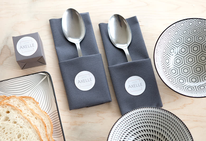 Create Napkin Stickers