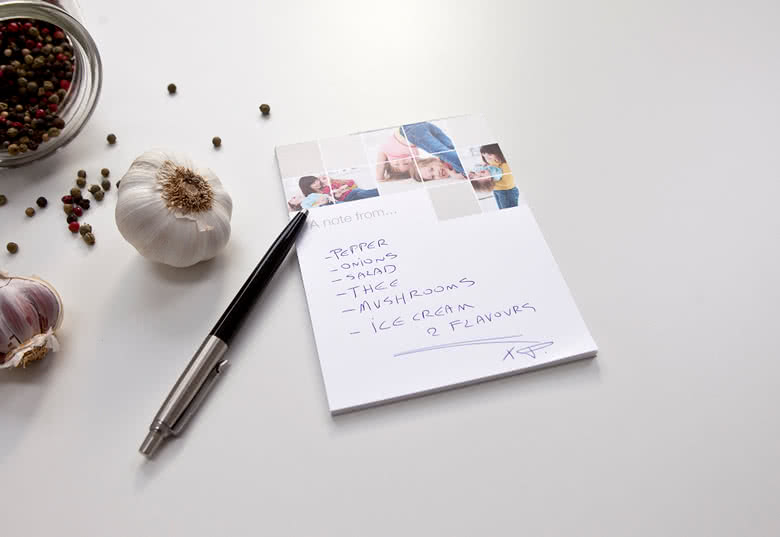 Maak een Memoblok
