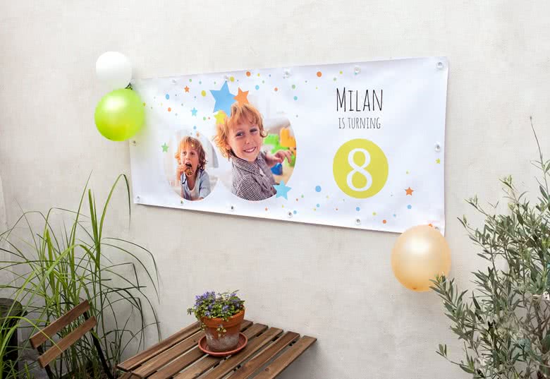 Décoration de fête d'anniversaire - smartphoto