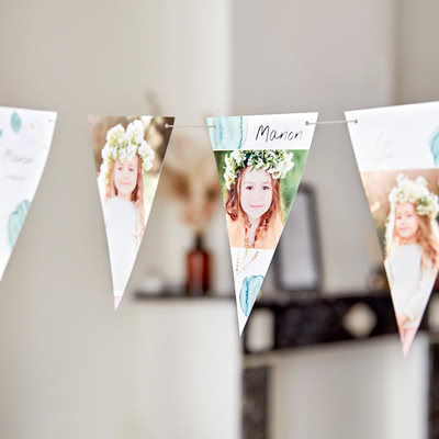 Create Party Flags with photo