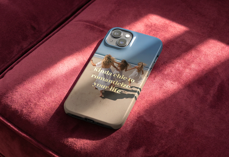 Coque personnalisée pour iPhone ou Samsung