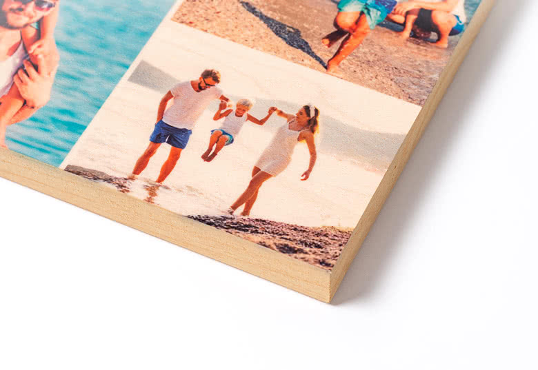 Wooden Photo Block