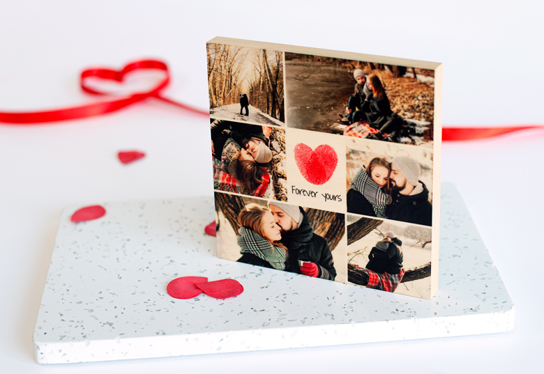 Wooden Photo Block