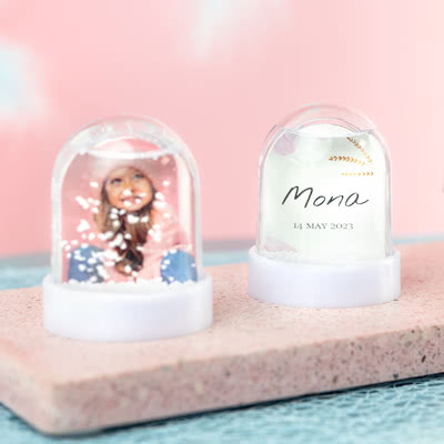 Mini snow globe - set of 12