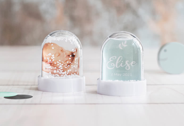 Mini snow globe - 12 pcs