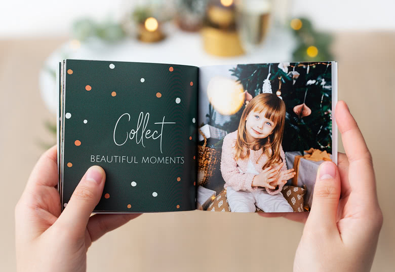 Mini Photo book with quotes