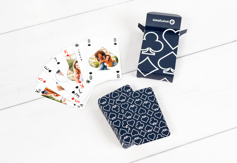 perler strimmel Motivering Spillekort med billeder | Design dine egne personlige spillekort her