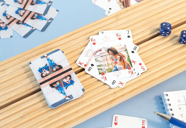 Spillekort med billeder | Design dine egne personlige her