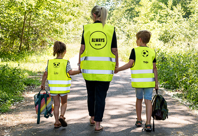 Reflective safety vest - fit