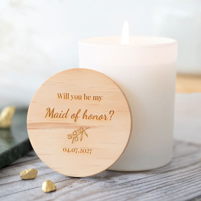 Personalised Scented Candle