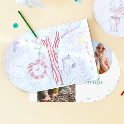Personalised Paper Placemats Personalised Paper Placemats