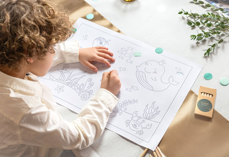 Personalised Paper Placemats with photo