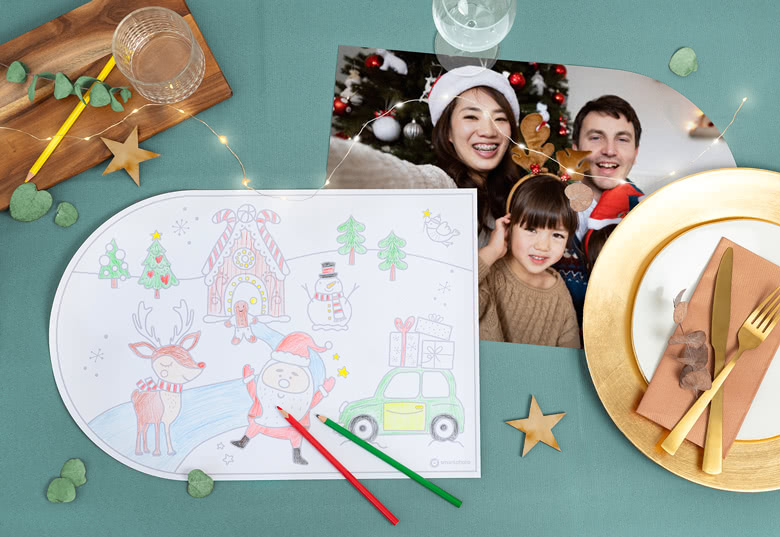 Personalised Paper Placemats with photo