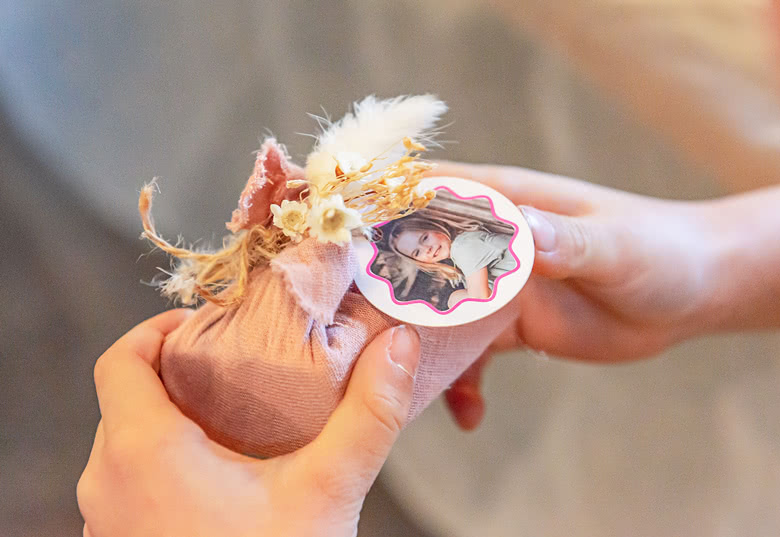 Såpe i stoffinnpakning – 6 stk