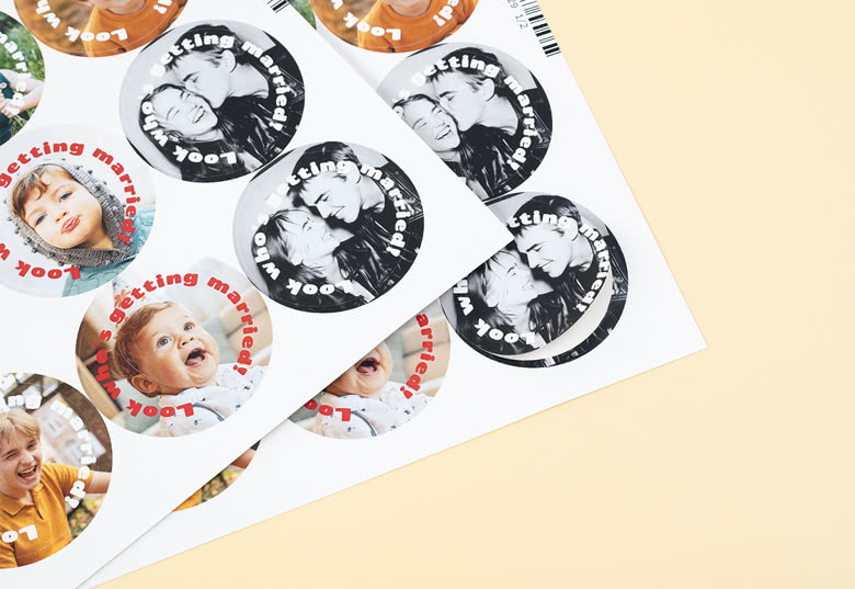 Round labels