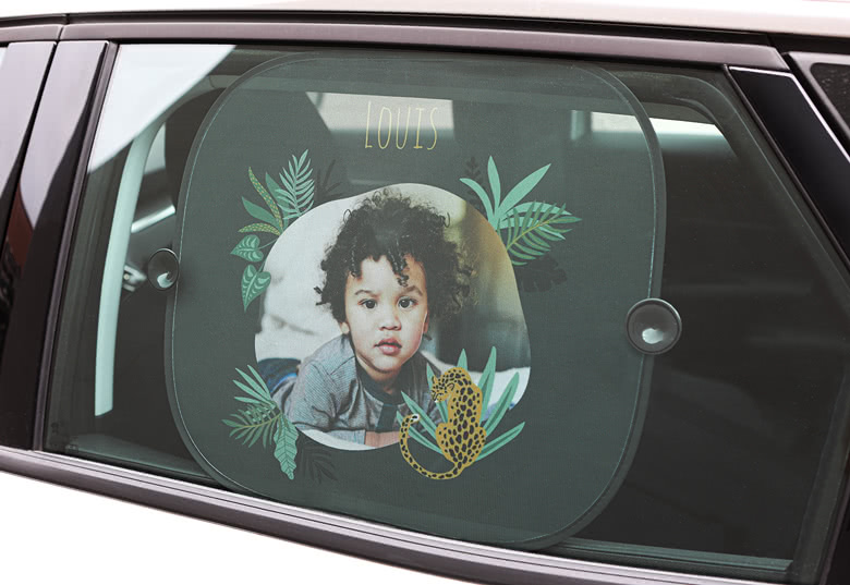 Sunshade with photo