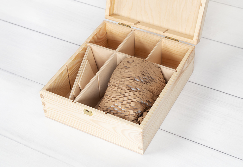Wooden Tea Box and Set