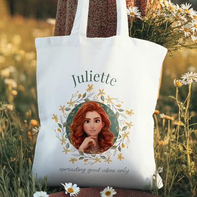 Einkaufstasche mit KI