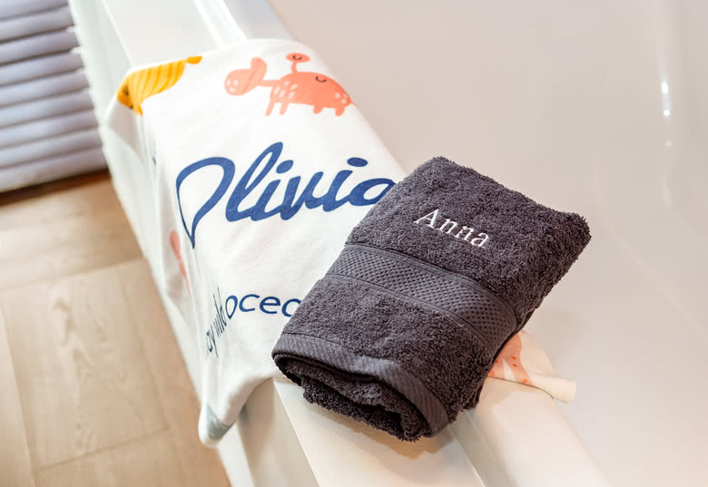 Personalised Embroidered Towels