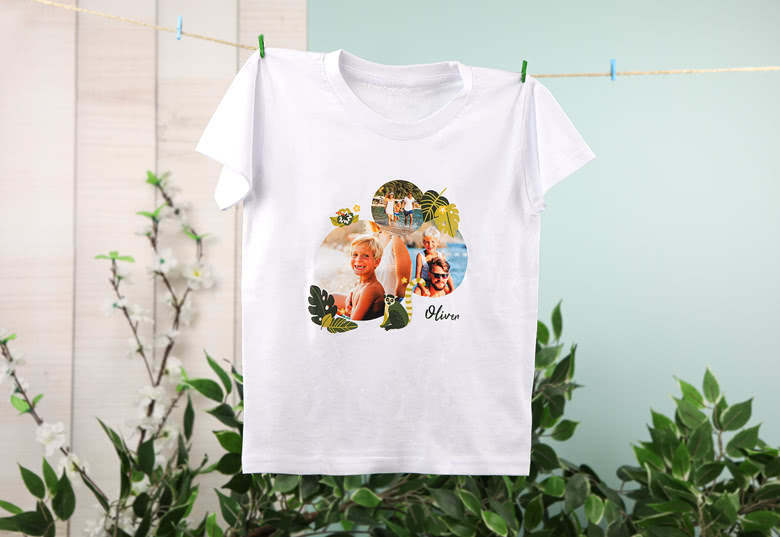 T-Shirt mit eigenem Foto gestalten bei ✓ smartphoto