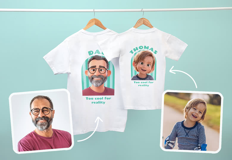 T-shirt med foto