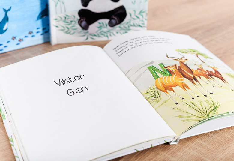 MyNameBook Dyr