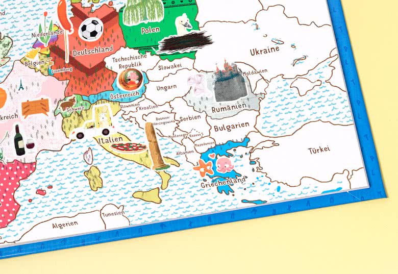 MyNameBook Europa Mädchen gestalten