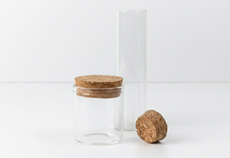 Förvaringsburkar i glas – 12 st