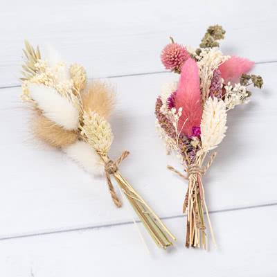 Fleurs séchées (lot de 6)