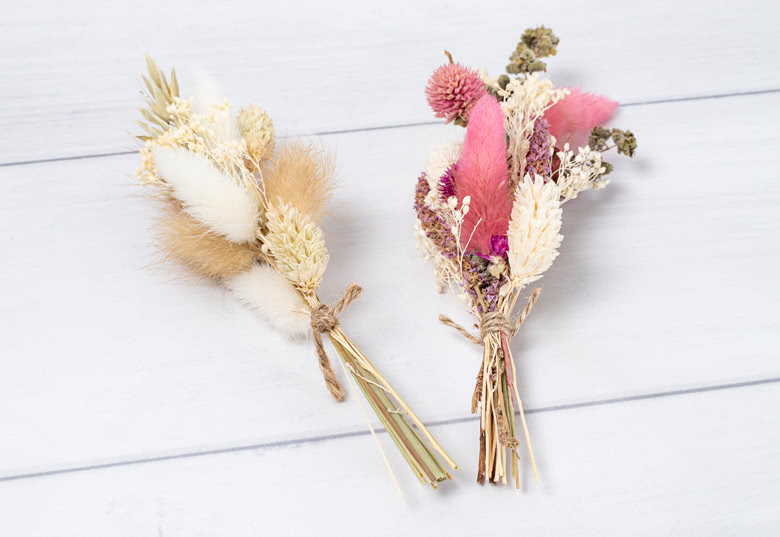 Fleurs séchées (lot de 6)