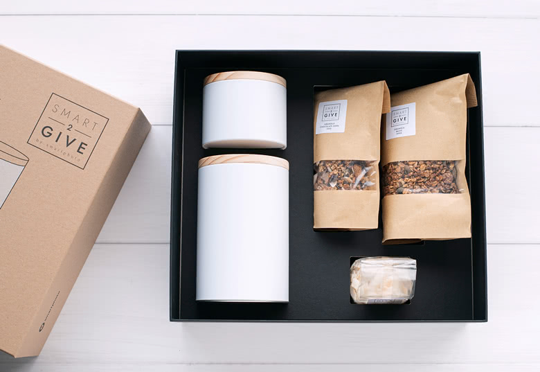 Coffret cadeau petit-déjeuner