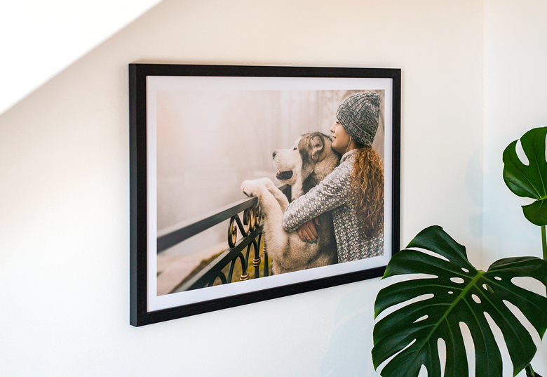 Poster mit Rahmen