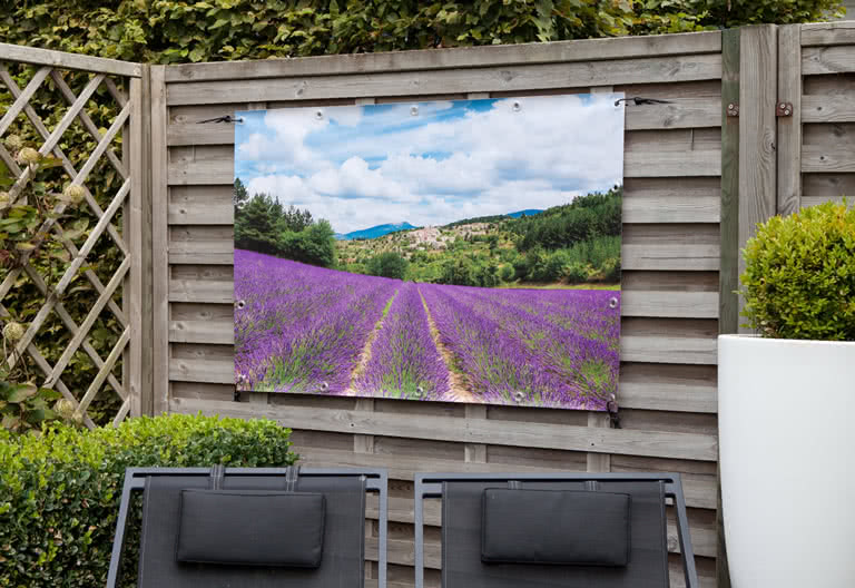 Outdoor Banner aus Vinyl mit eigenem Foto gestalten