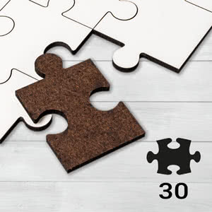 30 pieces (MDF)