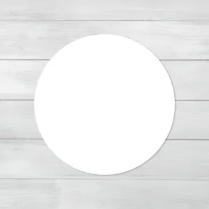 Autocollant rond