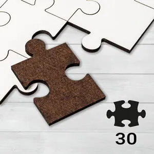 30 palaa (MDF)