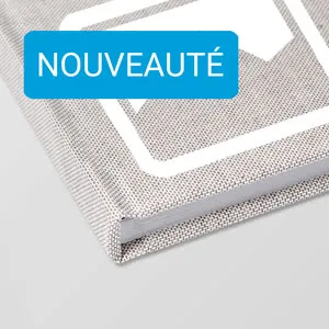 Couverture rigide photo lin