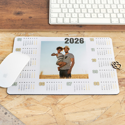 Mousepad-Kalender