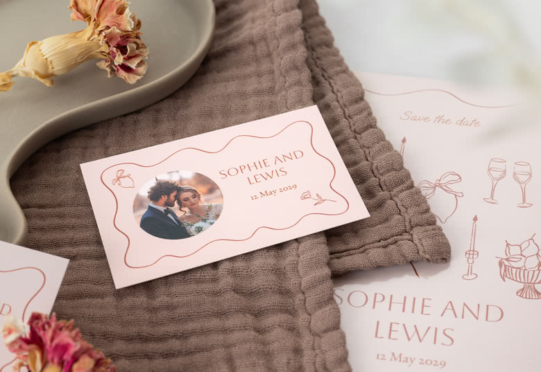 Petit carton d’invitation