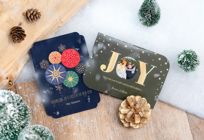 Classic Photo Cards - Personalised Christmas cards