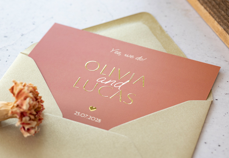 Petit carton d’invitation